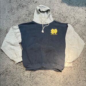 Vintage notre dame hoodie